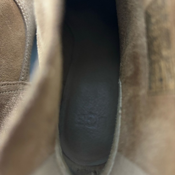 UGG Women's Bandara Suede Ankle Boot Size 7 1095053 Brown Neutral Zip Closure - Picture 8 of 13